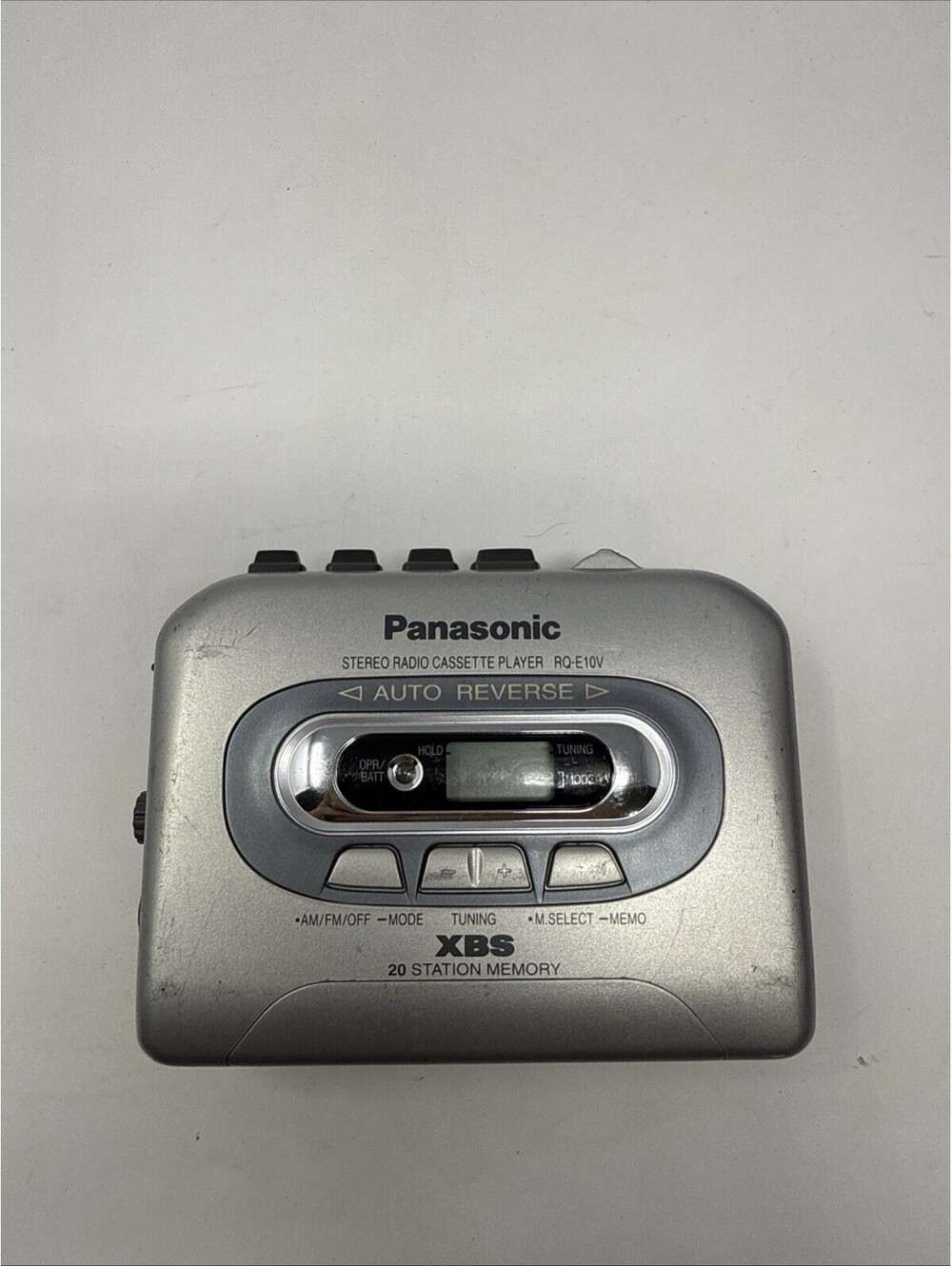 Panasonic XBS Stereo Radio Cassette Tape Portable  Player Deck Walkman RQ-E10V
